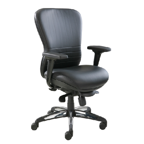 Office Chair|Fashion Medium Back Chair|Office Furniture|Leather Medium Back Chair|时尚中班椅|中背椅|主管椅|经理椅 CG-M803R4STG