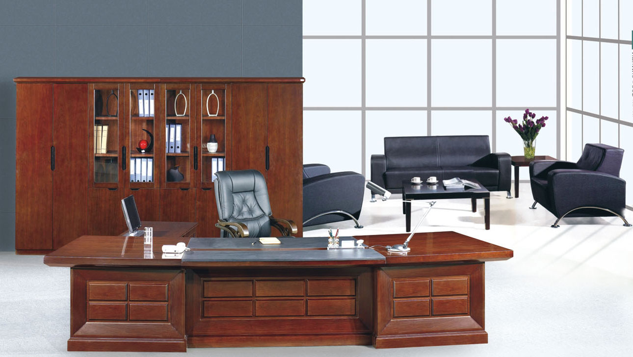Office Desk|Classical Executive Desk|Office Furniture|Classical Executive Desk|实木大班台|实木大班桌|大班台|大班桌