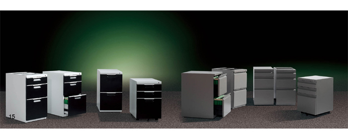 Steel Furniture|Steel Cabinet|Office Furniture|3-drawer bottom cabinet with top plane|文件柜|活动底柜
