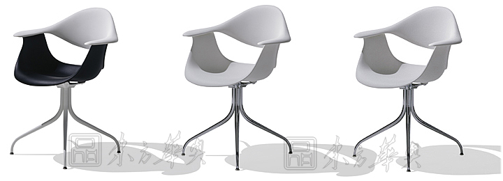 现代经典休闲椅|塑料休闲椅|办公家具|鸡爪椅|休闲椅,洽谈椅,四脚椅