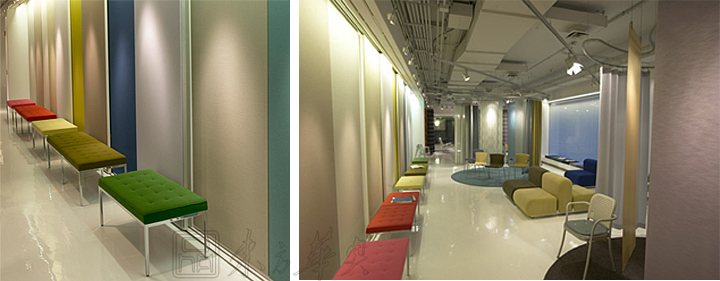 办公沙发|休闲沙发|办公家具|弗罗伦斯条形沙发|条形沙发,条凳,设计师椅